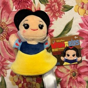 Disney Snow White Plush Wishables - Yellow, Blue & Black